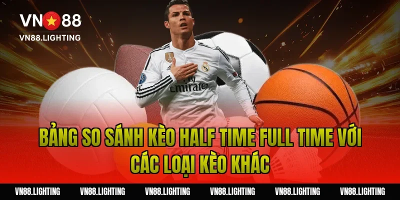 Kèo half time full time – Hướng dẫn cược chuẩn xác 4 Bảng So Sánh Kèo Half Time Full Time Với Các Loại Kèo Khác