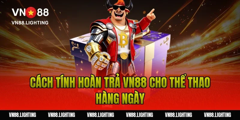 Hoàn trả VN88 – Nhận ngay ưu đãi hoàn trả cực đã đến 10% 3 Cách tính hoàn trả VN88 cho thể thao hàng ngày