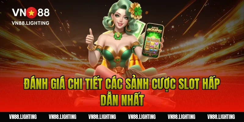Chơi nổ hũ VN88 – Khám phá bí quyết săn jackpot lớn 3 Đánh giá chi tiết các sảnh cược slot hấp dẫn nhất