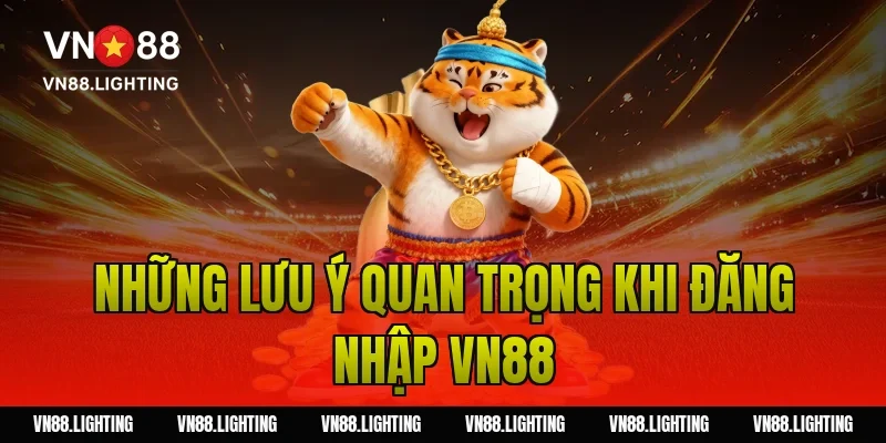 Đăng nhập VN88 – Bật mí cách truy cập tài khoản nhanh chóng 4 Những lưu ý quan trọng khi đăng nhập VN88