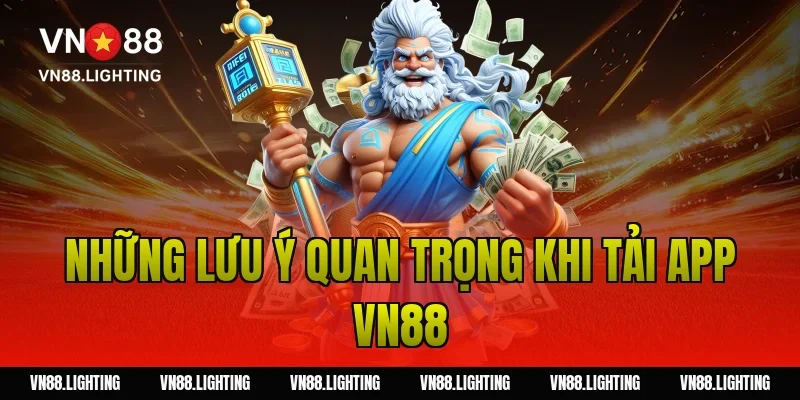 Tải app VN88 – Tải ứng dụng mới nhất, trải nghiệp mượt hơn 4 Những lưu ý quan trọng khi tải app VN88