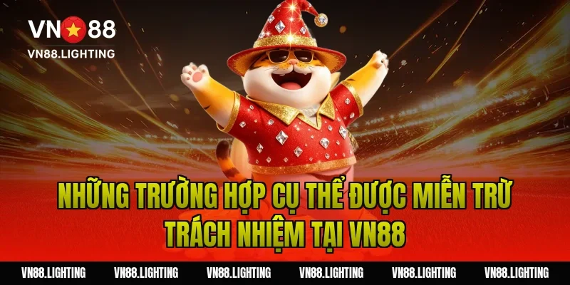 Miễn trừ trách nhiệm VN88 – Tìm hiểu quy định chi tiết 3 Những trường hợp cụ thể được miễn trừ trách nhiệm tại Vn88