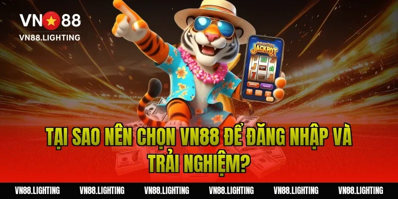 Đăng nhập VN88 – Bật mí cách truy cập tài khoản nhanh chóng 2 Tại sao nên chọn VN88 để đăng nhập và trải nghiệm?